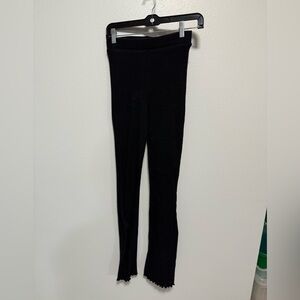 Bershka Ribbed Loungewear Pants - Size Medium
